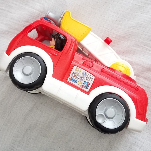 fisher price lift and lower fire truck